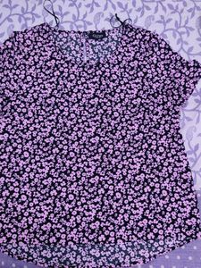 GINA Cotton Floral Top