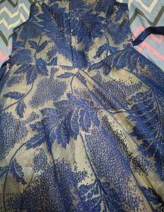 Stunning Blue Embellished Gown