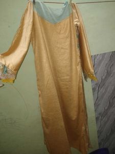 Elegant Golden Kurta