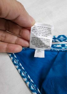 Mossimo Geometric Print Halter Bikini Top