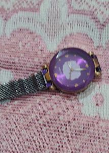 Purple Dial Watch