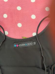 Sparkly Black Cami Top