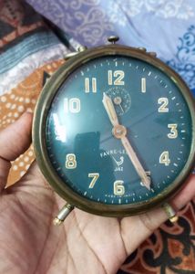 Vintage Favre-Leuba Jaz Alarm Clock