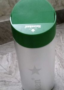 Heineken branded trash bin