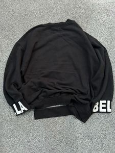 Stylish Black Pullover Sweater