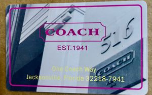 Coach Money Wallet