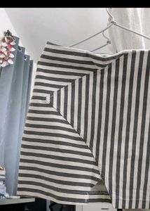 Mini Skirt Striped Women's