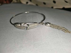Boho Feather Tassel Bracelet