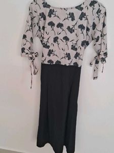 Selvia - Floral Print  fit and flare dress