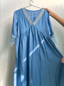 FIORRA Kurta with Palazzo &amp; Dupatta on sell 🦋💙✨