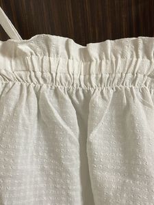 White Tie Strap Top
