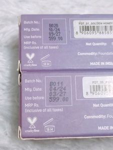 Pack Of 2 Myglamm Pose Hd Matte Foundation Stick