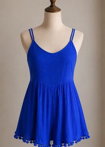 Vibrant Blue Jumpsuit