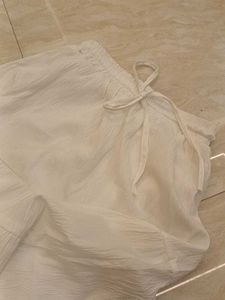 White Tiered Maxi Skirt