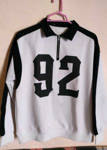 Retro "92" Zip-Up Sweatshirt