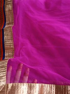 Elegant Net Lahnga With Dupatta