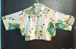 Tropical Print Co-ord Set Shirt &amp; Short