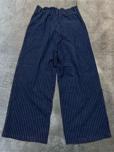 Uniqlo Striped Wide-Leg Pants
