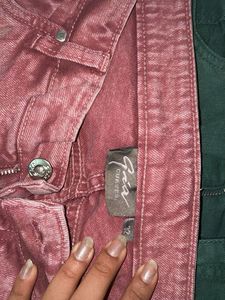 Two Pairs of Colored Jeans