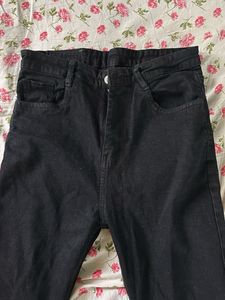 Black Bootcut Jeans