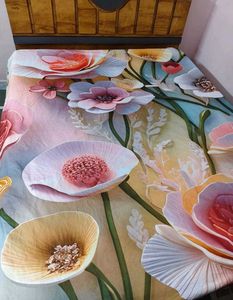 Beautiful Floral Print Bedsheet