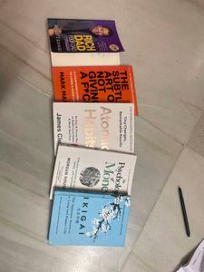 5 Books Set Combo {English Paperba