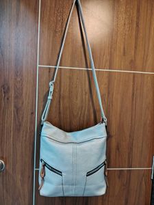 Stylish Silver Crossbody Bag