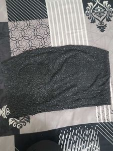 Sparkly Black Shein Top