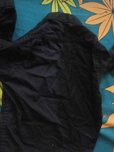 Classic Black Button-Up Shirt