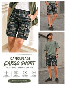 Men's Camouflage Cargo Shorts