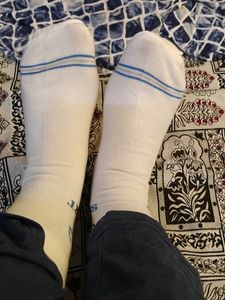 women's White Sport Socks