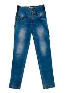 High-Rise Faded Blue Jeans👖price Dropped