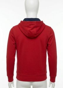 Tommy Hilfiger Red Zip-Up Hoodie