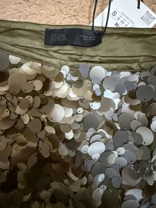 ZARA Sequin Mini Skirt