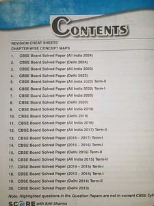 Disha Class 10 Science PYQs (2024)