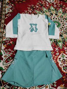 Stylish Kids Top &amp; Skirt Set