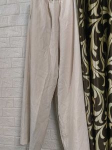 Beggy Elegant Wide Leg winter Linen Pants