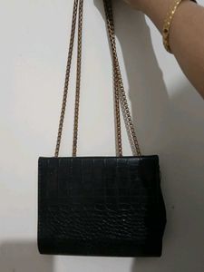 Chic Black Shoulder Bag