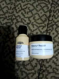 loreal professional hair mask and shampoo