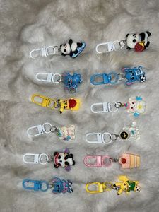 Cute Character Keychains - Set of 12
