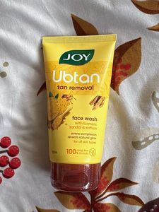 Joy Ubtan Tan Removal Face Wash