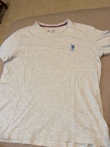 US Polo Assn Grey T-Shirt