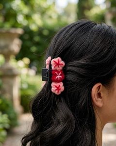 Cute Floral Claw Clip