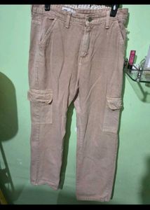Tan Cargo Pants 'ZARA' Brand