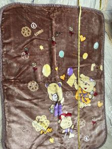 Cute Teddy Bear Baby Blanket