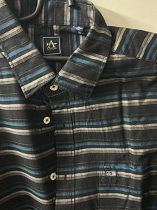 Arrow Blue Striped Shirt