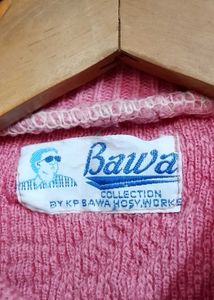 Cute Vintage Pink Knit Cardigan