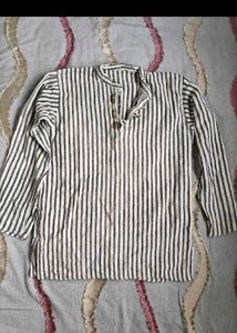 Striped Casual Shirt.