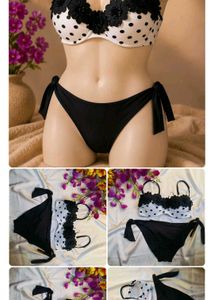 combo 6 bra panty set one saree