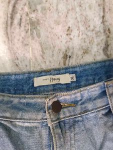 Wide Leg Denim Jeans